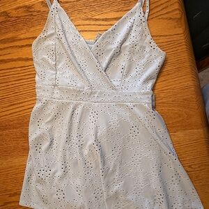 Rue21 Sky Blue Eyelet Dress